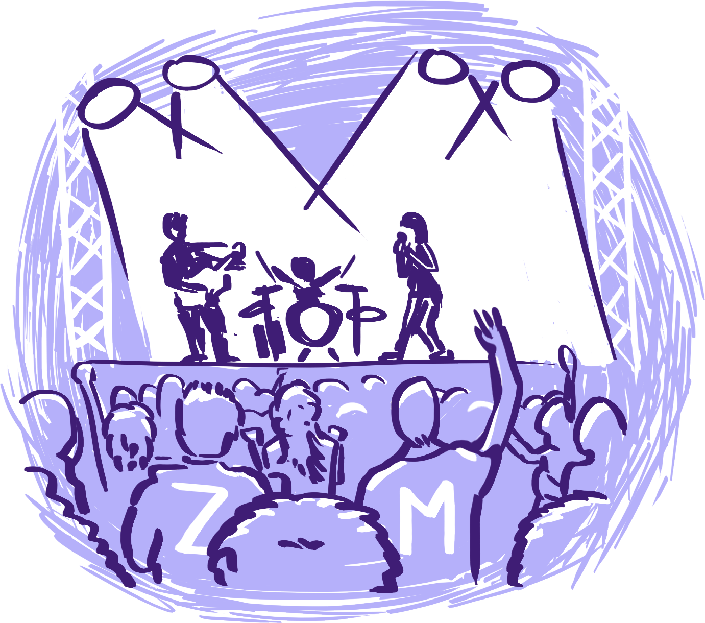 Gen Z (26) and millennials (24) sing the loudest at concerts.