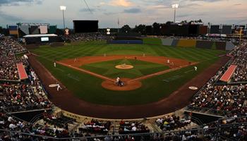 File:Lehigh Valley IronPigs at Buffalo Bisons - 20220820 - 02 - A Visit  from Sabretooth.jpg - Wikimedia Commons