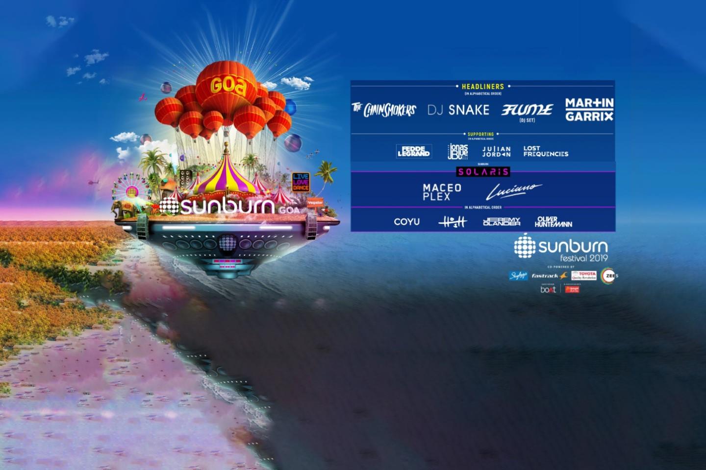 Sunburn Goa Tickets Sunburn Goa Lineup viagogo