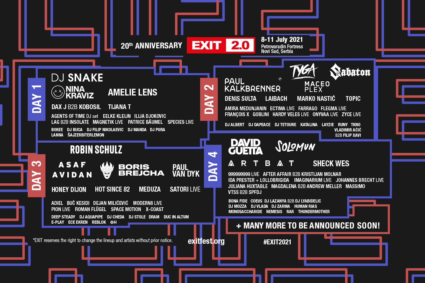 Exit Festival 2023 Tickets Exit Festival 2023 Lineup and Tickets