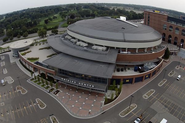 Parking Passes Only Illinois Fighting Illini At Michigan Wolverines Basketball Crisler Center 8854