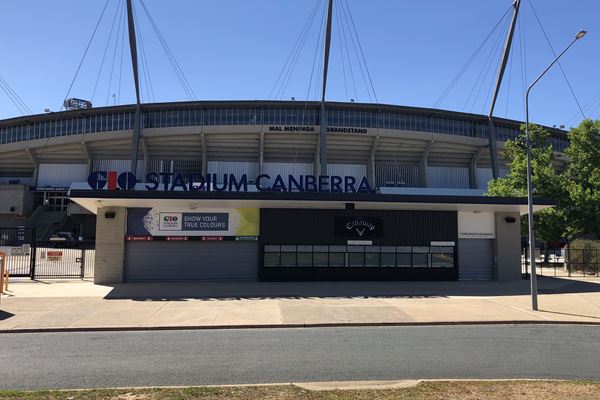 GIO Stadium Canberra (Formerly Canberra Stadium)