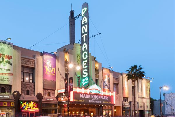 Pantages Theatre Los Angeles