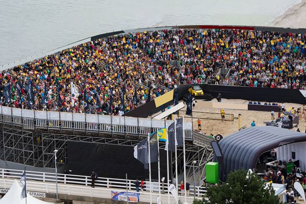 Musik-Arena am Strand