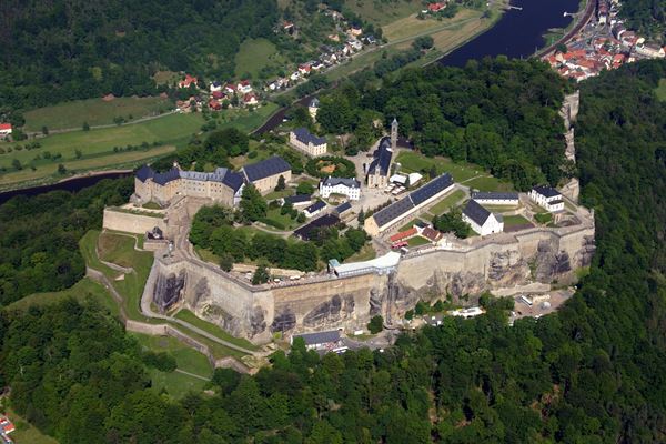 Festung Königstein in Sachsen