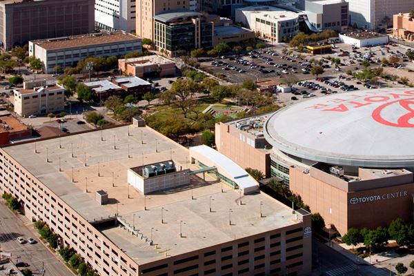 Toyota Center Parking Lots