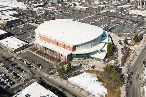 Spokane Veterans Memorial Arena Parking Lots