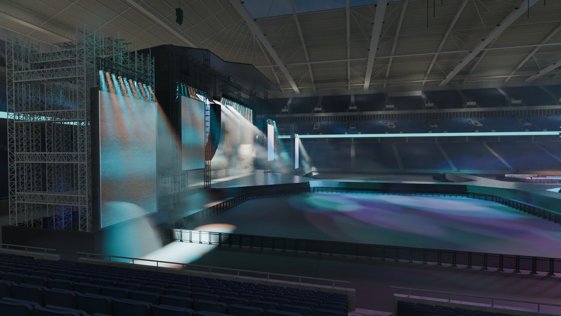 Weekend Arena The Weeknd Strawberry Arena (formerly Friends Arena) Stockholm - Solna ...