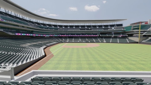 View from seat