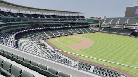 View from seat