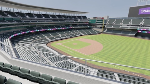 View from seat