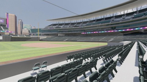 View from seat
