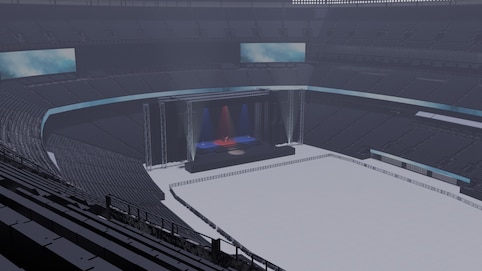 View from seat