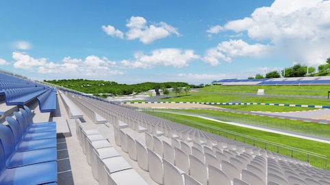 View from seat