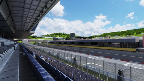 View from seat