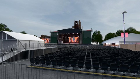 View from seat