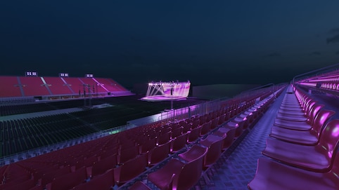 View from seat