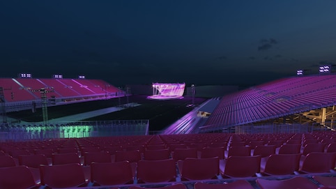 View from seat