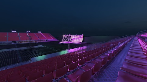 View from seat