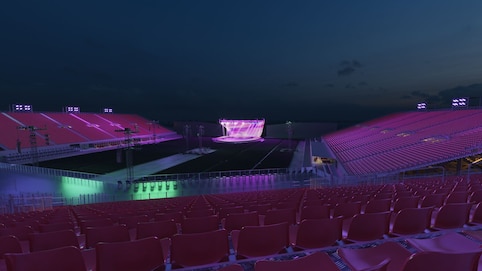 View from seat