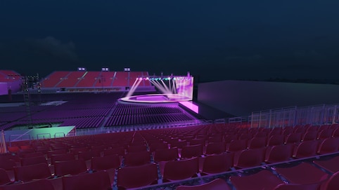 View from seat