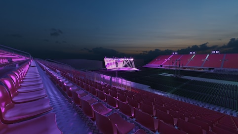 View from seat
