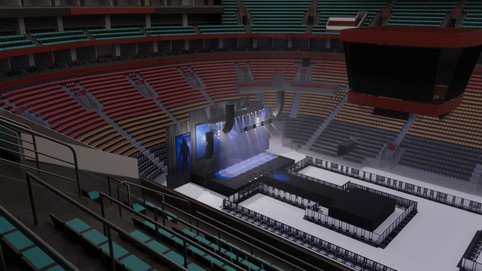 View from seat