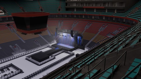 View from seat