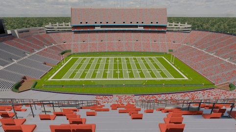 View from seat