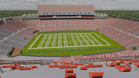 View from seat