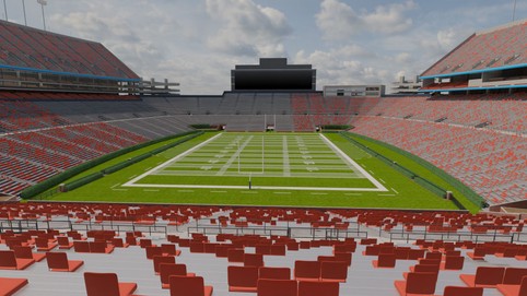 View from seat