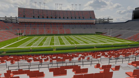 View from seat