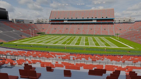 View from seat