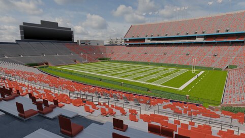 View from seat