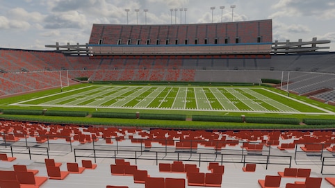 View from seat