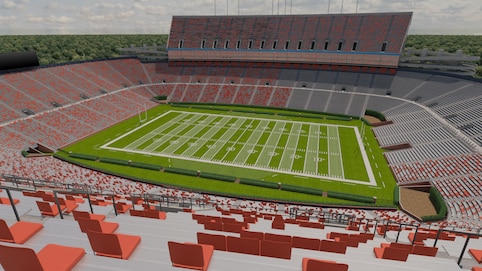 View from seat