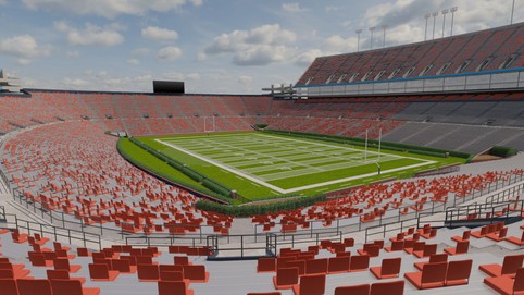 View from seat