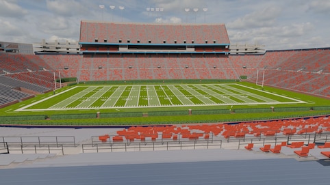 View from seat