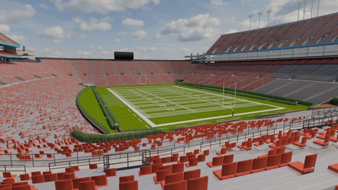 View from seat