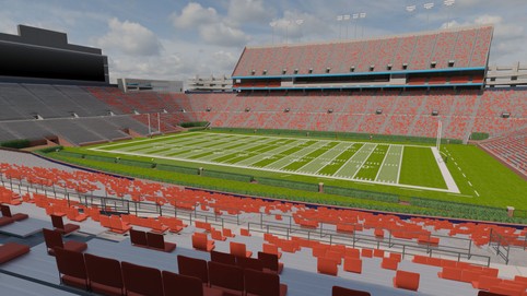 View from seat