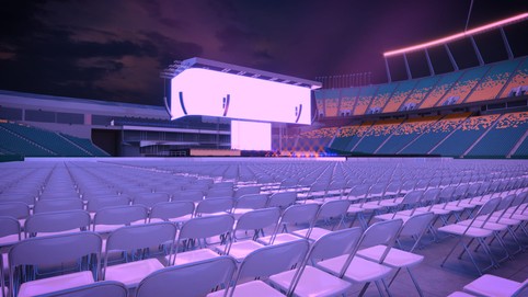 View from seat