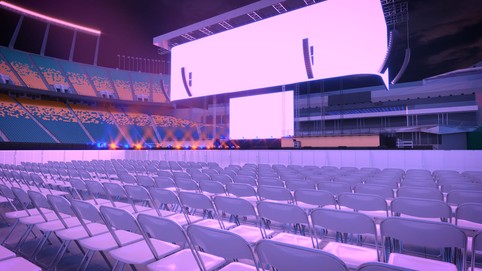 View from seat