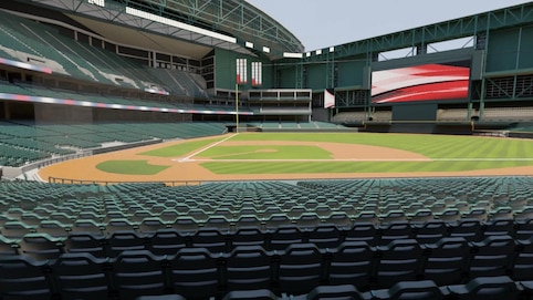 View from seat