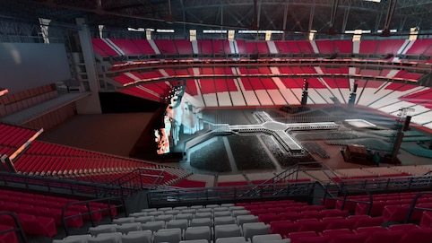 View from seat