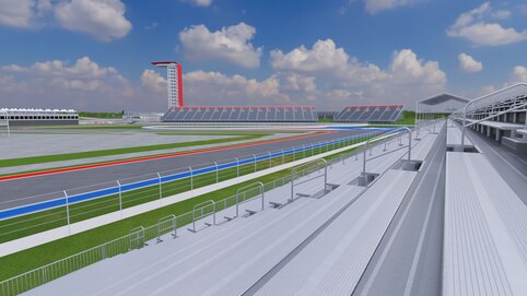 View from seat