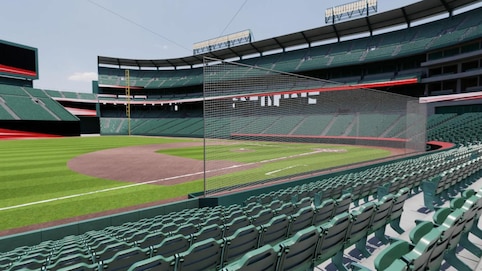 View from seat