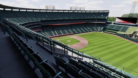 View from seat