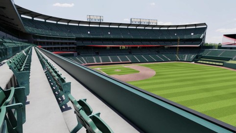 View from seat