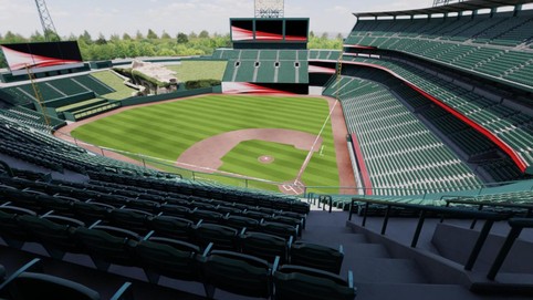 View from seat