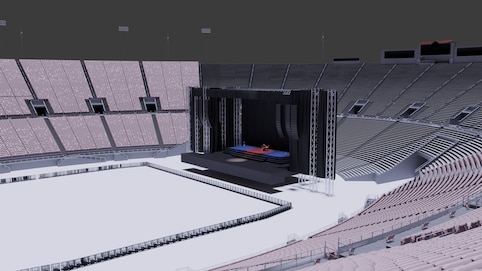 View from seat